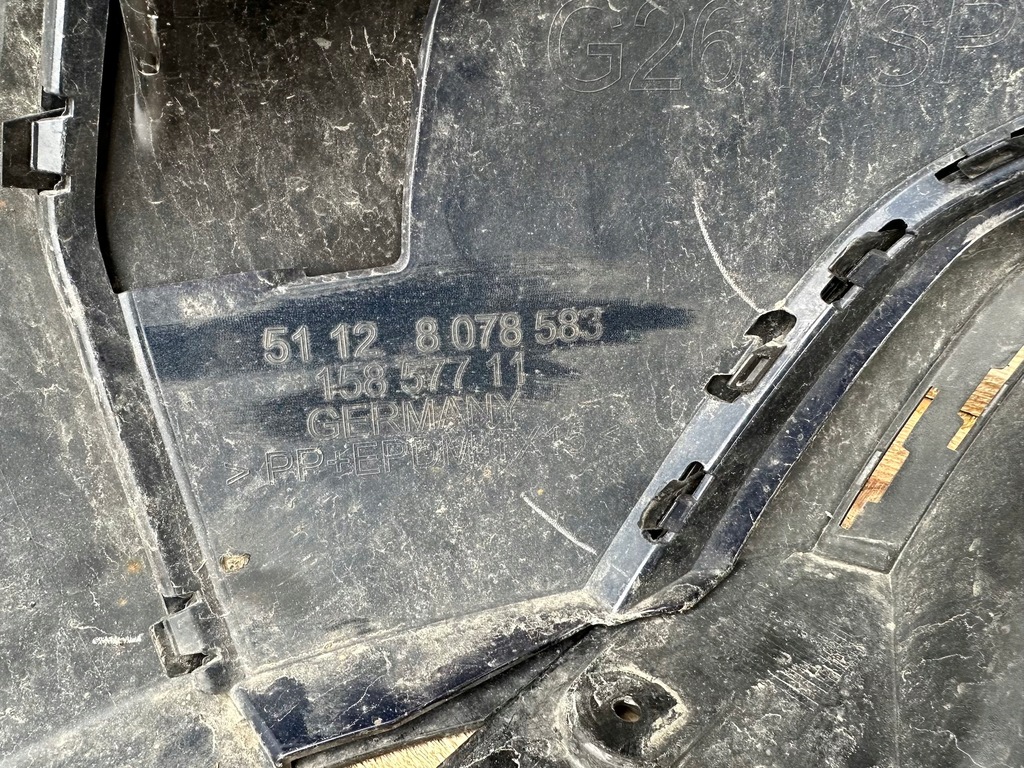 фото №10, Бампер задня задній bmw 4 gran coupe g26 m-pakiet 8078583 + спойлер повний