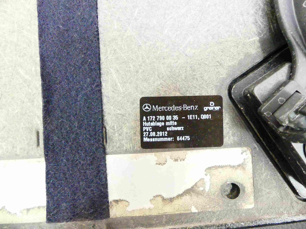 фото №10, Полиця багажника mercedes-benz оригінальний номер a1727900035