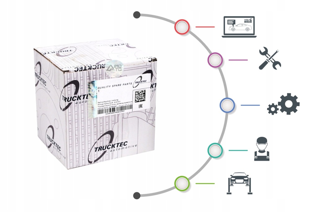 фото №4, Trucktec automotive 07.17.037 генератор импульсов, wał коленчатый