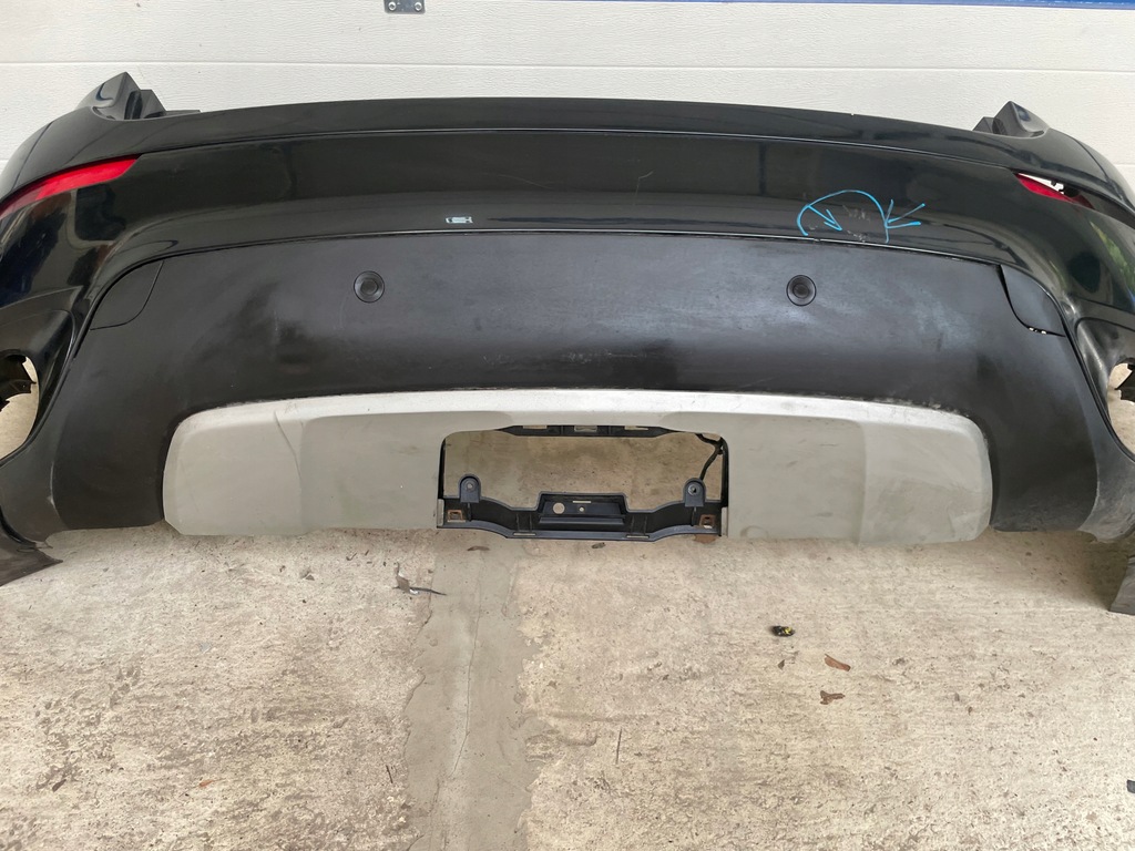 фото №11, Bmw x6 e71 бампер задняя задний цвет 475 чёрный