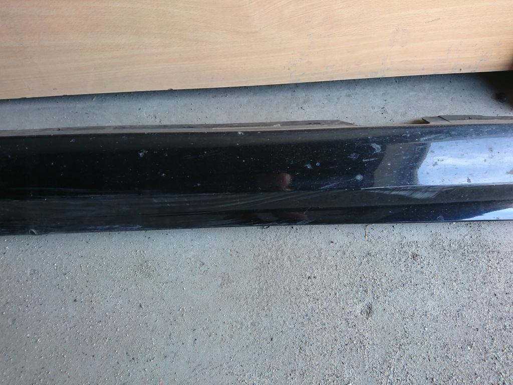 фото №8, Bmw 3 e91/90 lift накладка порог левый schwarzii 668