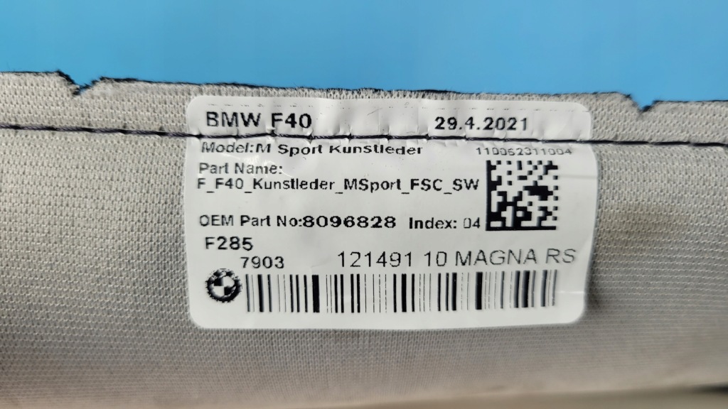 фото №12, Bmw 2' f44 218d gran coupe обшивка обивка сиденье правого подогрев 7496349