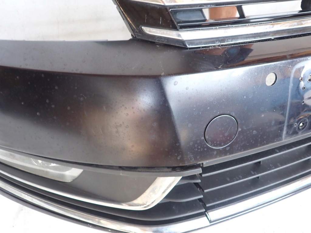 фото №16, Vw passat b7 10-14 бампер перед передний sprysk 4xpdc