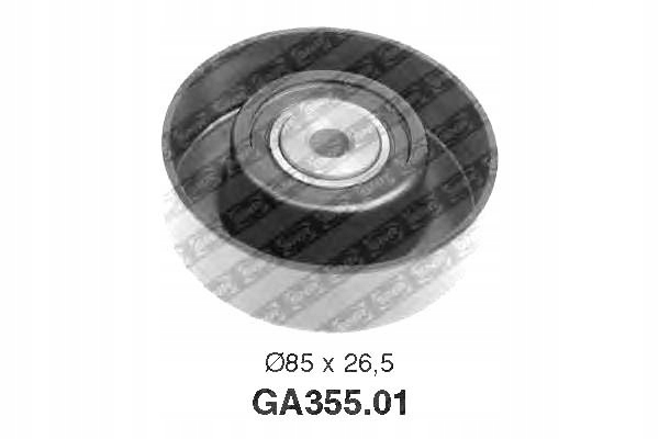 фото №2, Snr ролик направляющая ремень opel vectra c vectra c