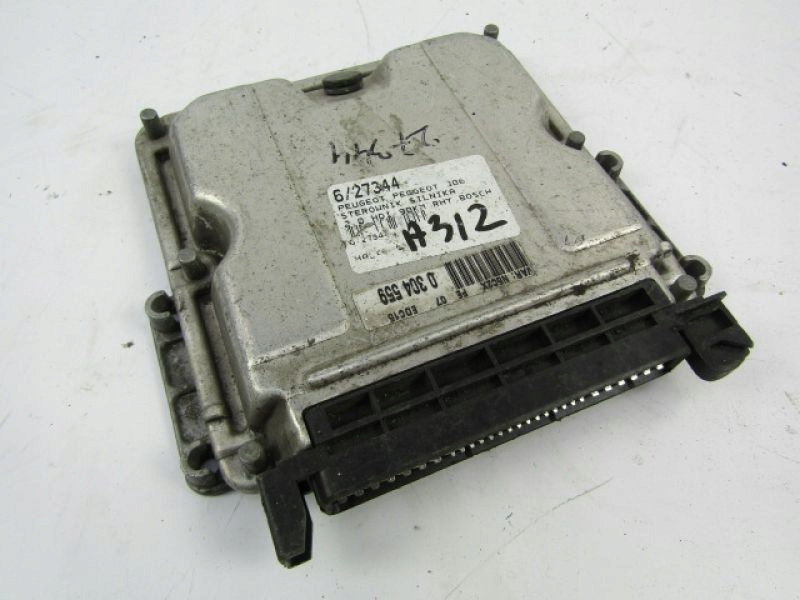 фото №7, Peugeot 306 блок управления двигателя 2.0hdi 0281010551