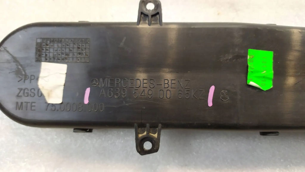 фото №9, Шланг воздуха туннель вентилятора mercedes vito viano w639