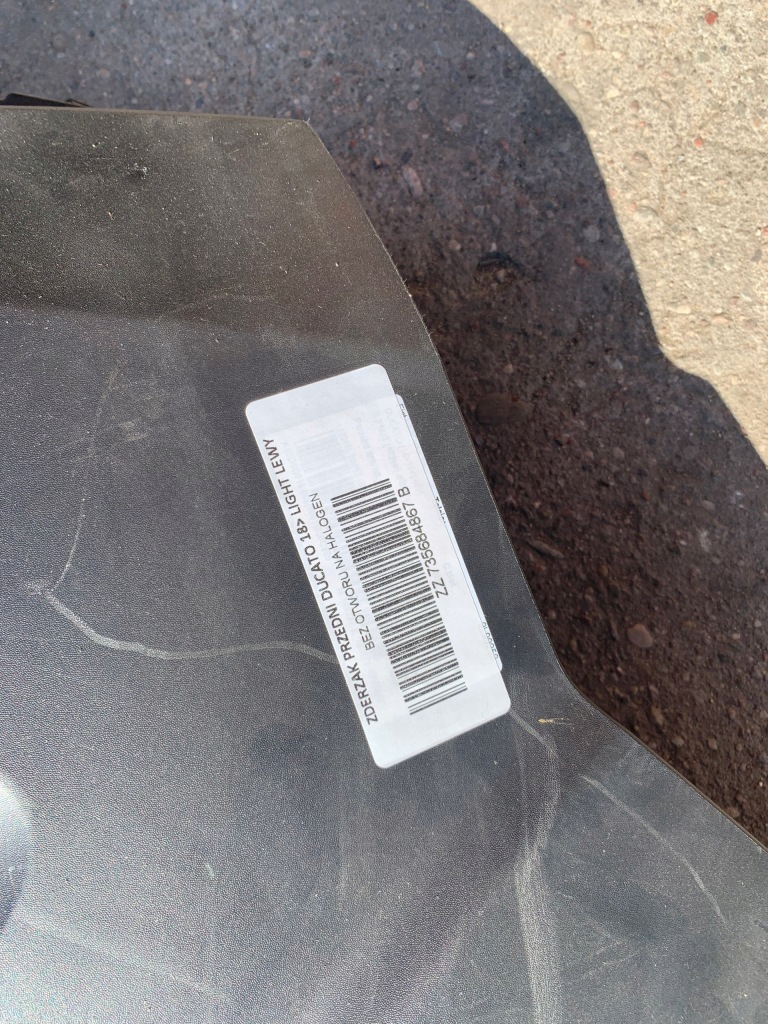 Купити Ducato jumper boxer iii лівий бампер чорний 2020