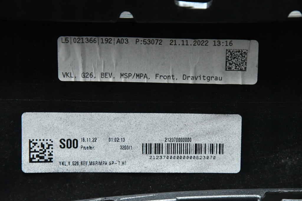 фото №11, Бампер перед передній bmw 4 g26 m-pakiet bev електрик dravirgrau c36