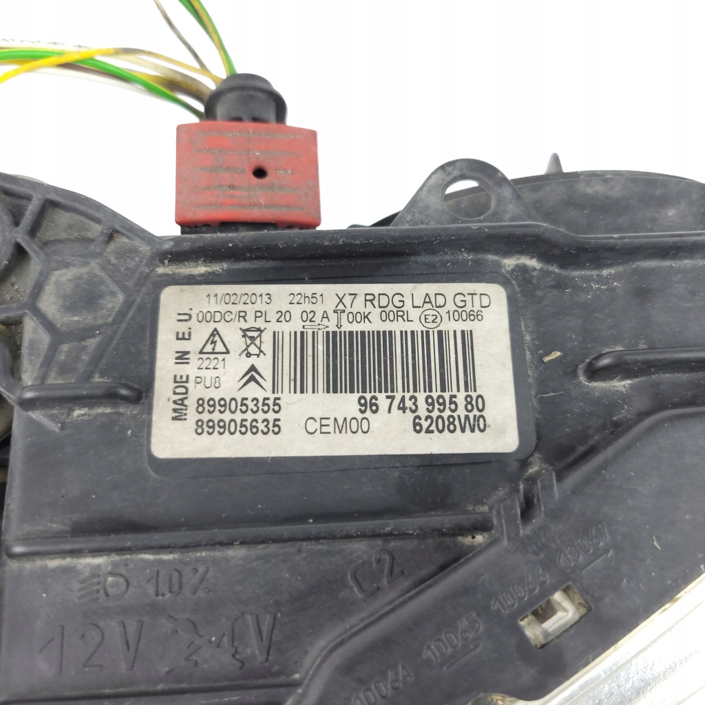 Citroen c5 3 рестайлинг  фара перед левая поворотная bi-xenon led 9674399580 европа в Украине