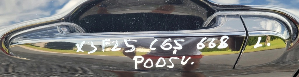 Купити Ручка лівий перед передня підсвічена led bmw x3 f25 668 schwarz ii