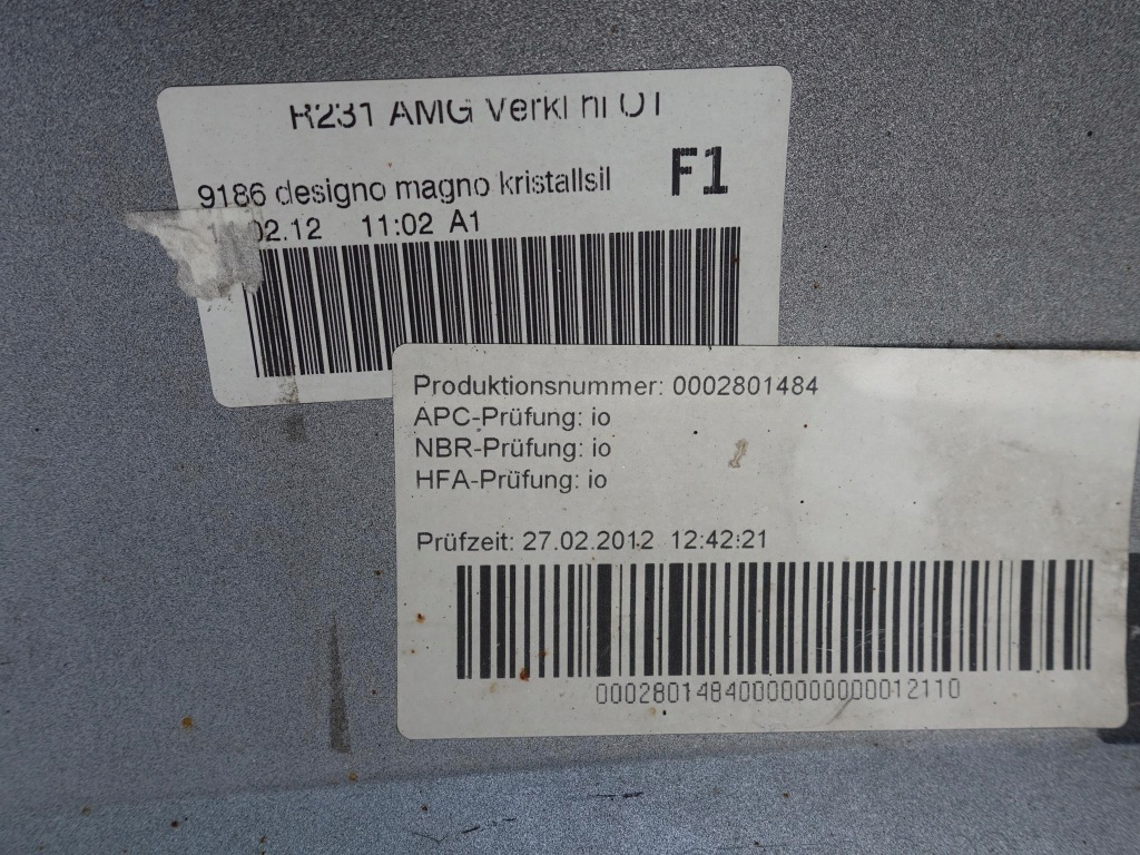 Mercedes sl r231 w231 amg 12-16 бампер задняя Киев