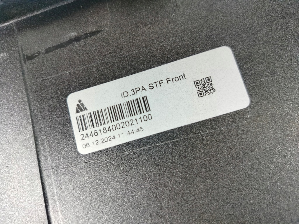 фото №7, Vw id3 id 3 lift бампер передний перед org хороший!