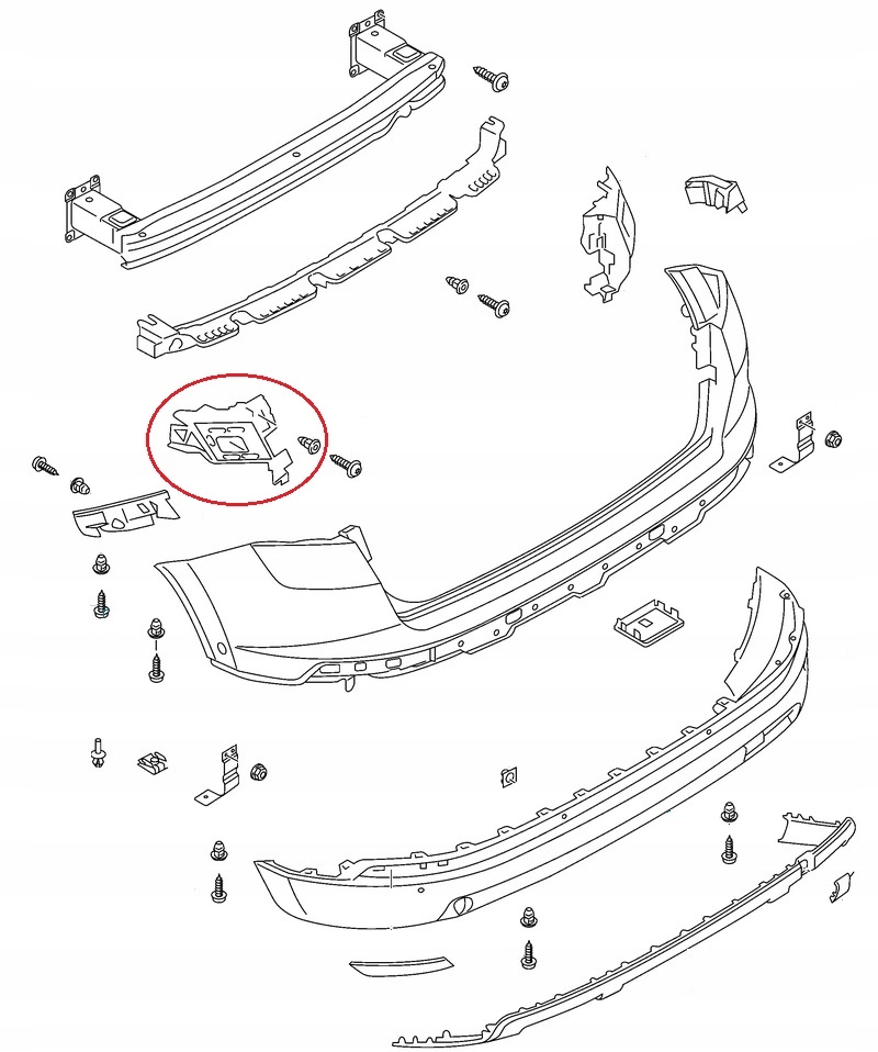 фото №10, Seat ateca 2016-2020 напрямні бампера задня l+p оригінальний номер