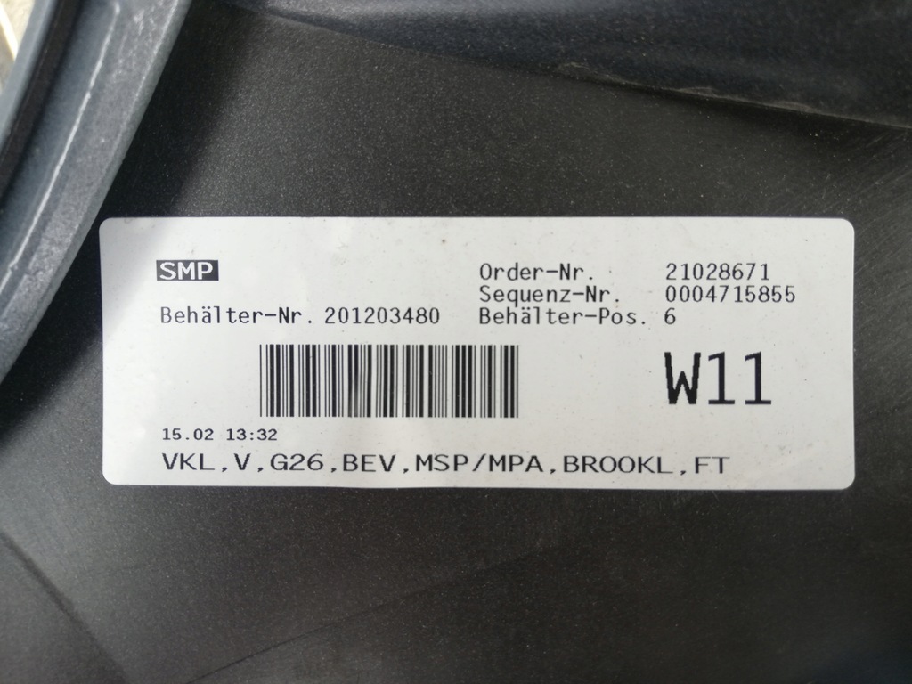 фото №10, Bmw 4 g26 m набір бампер передній oryg.