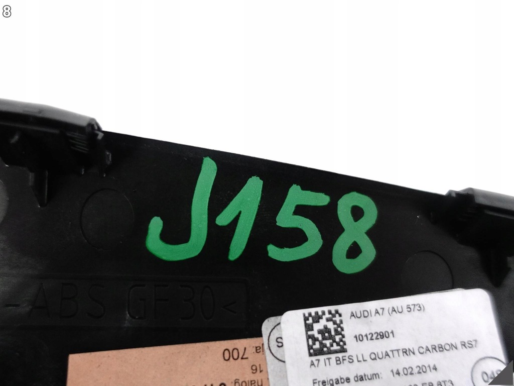 фото №9, Audi rs7 performance 4g8 c7 14-18 молдинг dekor приборная панель приборная карбон 6t3