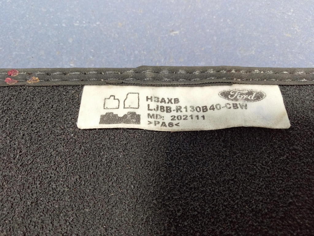 фото №5, Ford mustang mach-e коврик велюровый задняя задний lj8br130b40