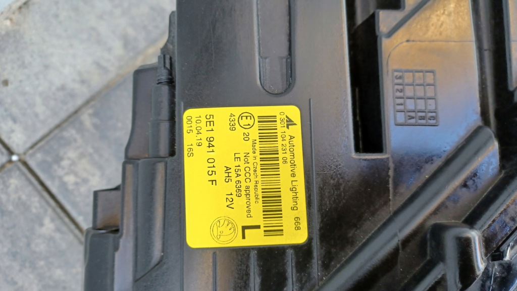 фото №5, Skoda octavia iii lift full led лампа левая перед