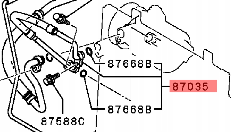 фото №8, Mitsubishi space star mirage шланг wąż кондиціонера трубка компресора 16 -