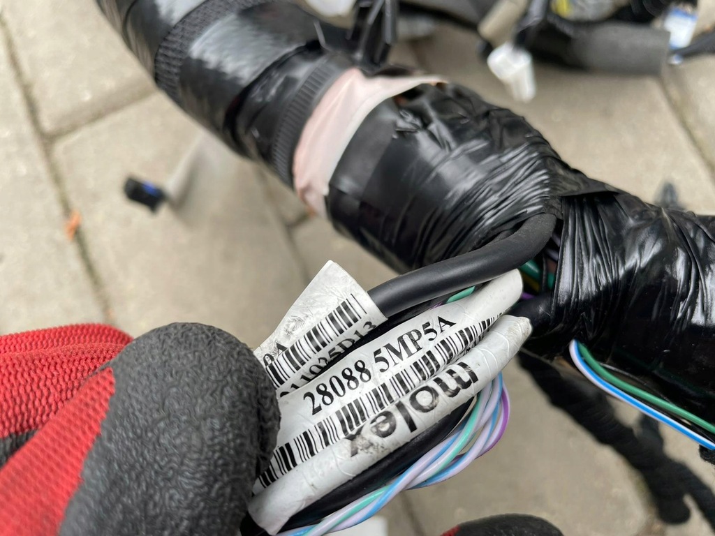 фото №7, Nissan ariya електропроводка консолі pod консоль