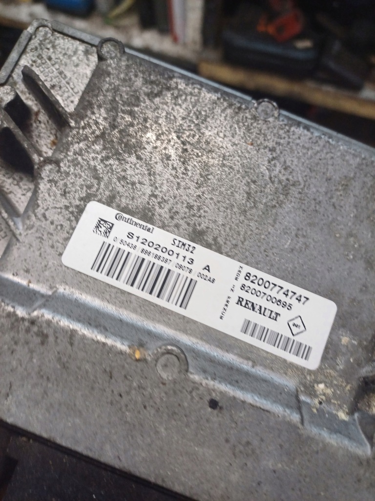 фото №5, Бортовой компьютер двигателя renault twingo ii nr. 8200774747