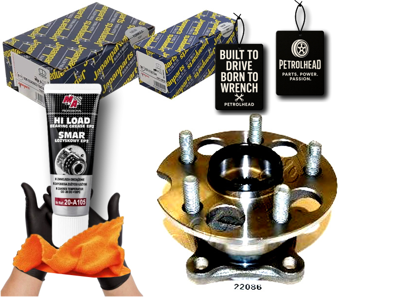 фото №1, Підшипник колеса toyota задня lexus rx 300- japanparts #petrolhead pro+ kit7