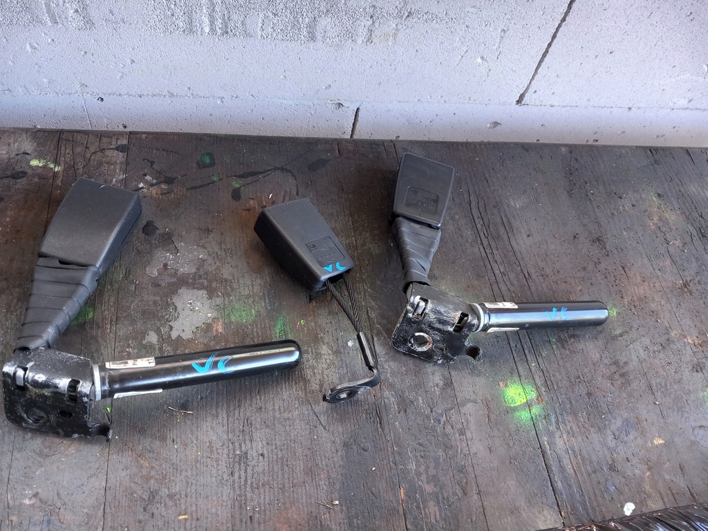 фото №1, 13199086 заскочки замки ременів задня opel vectra c 02-09 eu europa sedan