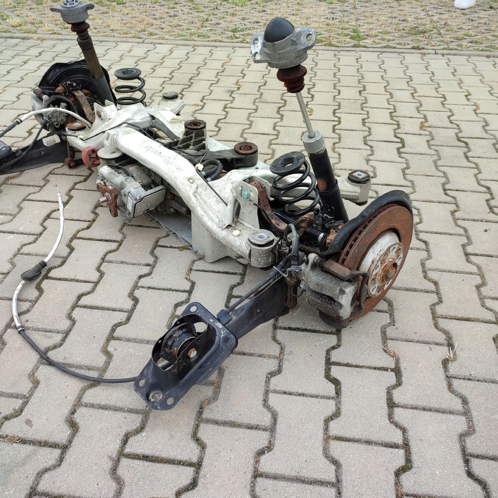 фото №6, Audi a3 8p 3.2 v6 250km подвеска задняя полный