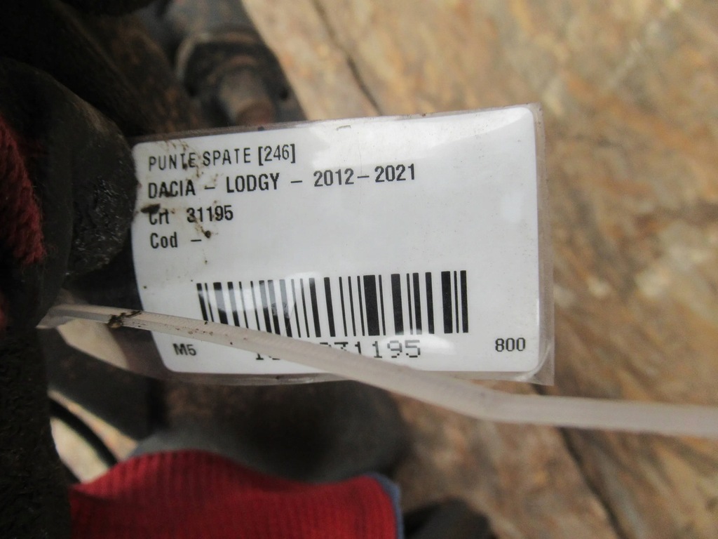 фото №9, Oś задняя dacia lodgy 16-