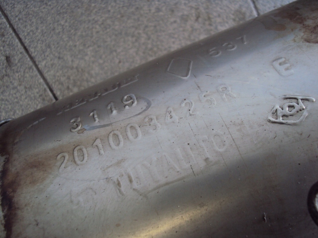 фото №6, Гаситель выхлоп dacia sandero ii stepway fl 1.5 d