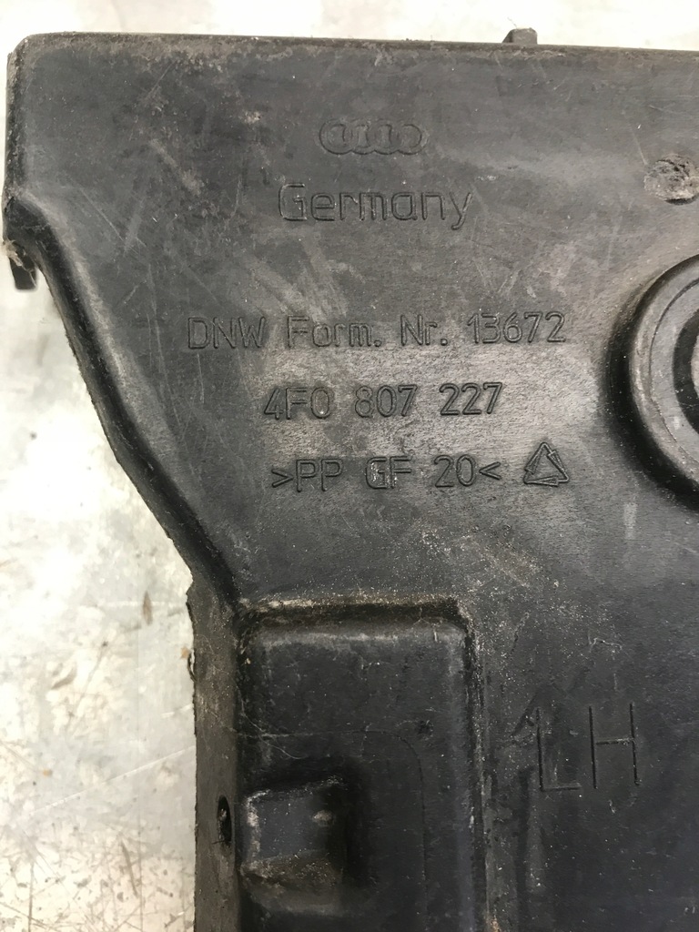 фото №11, Направляющая направляющая бампера audi a6 c6 4f0807227 aso