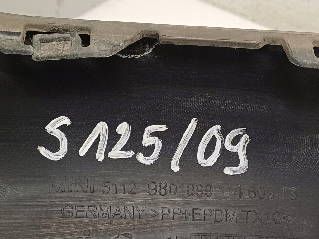 фото №9, Mini countryman r60 10-15 диффузор накладка бампера заднего 9801899