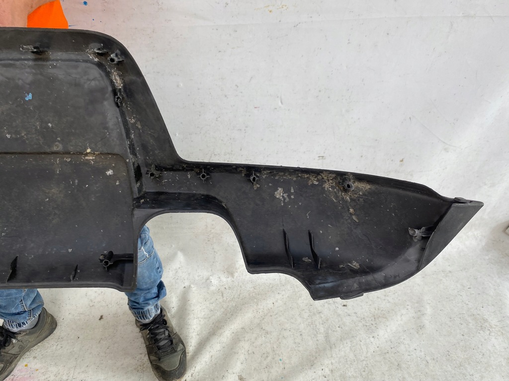 фото №8, Fiat panda 2 ii 100hp 06- накладка бампера спойлер задняя 735425750