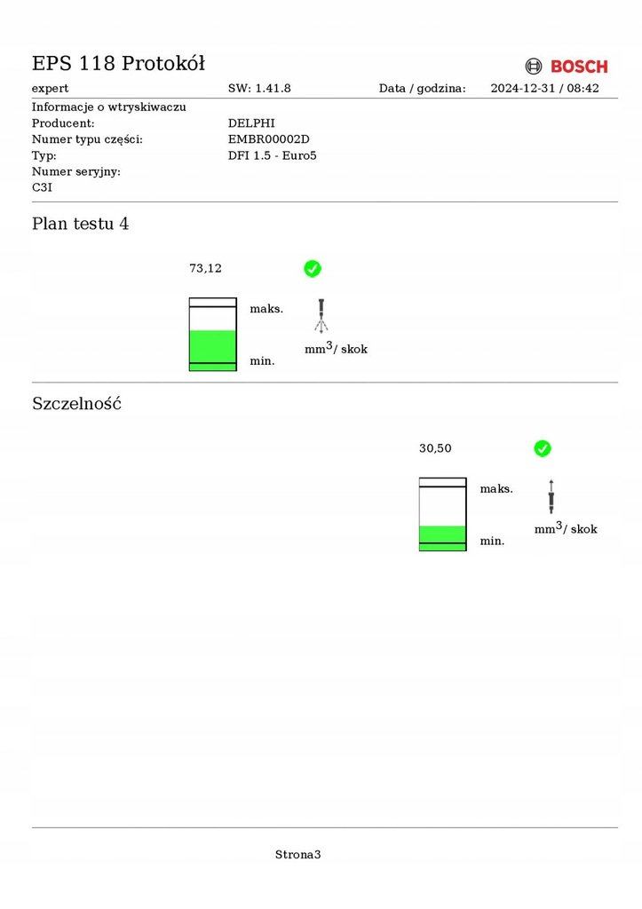 фото №5, Инжектор форсунка test a6510700587 jeep compass 1 i 2.2 crd 163 km 11-13