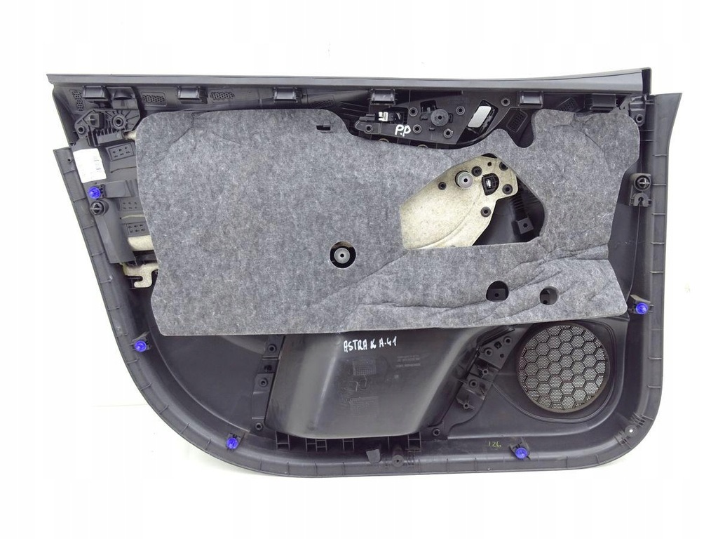 фото №7, Opel astra k 15-22 обшивка обивка дверь правый перед anglik 39090560