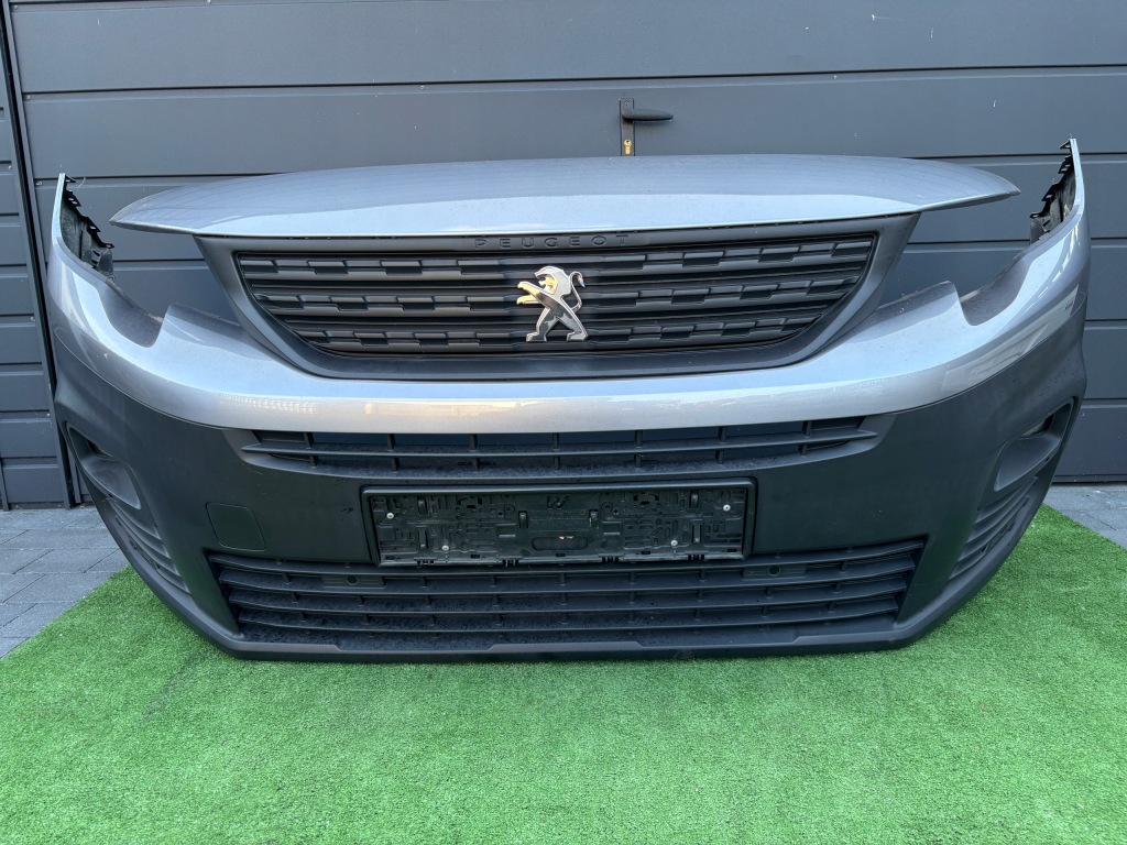 фото №1, Peugeot partner iv перед бампер капот радиатор лампы крылья kca