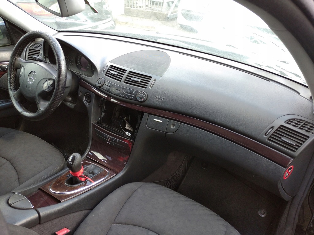 фото №1, Mercedes w211 e-klas панель приладів консоль подушка безпеки подушки безпеки