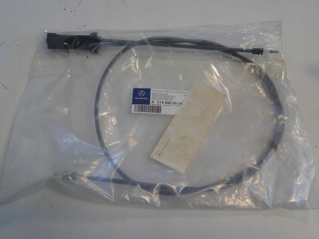 фото №9, Mercedes cl 215 w215 трос тягa замка капот