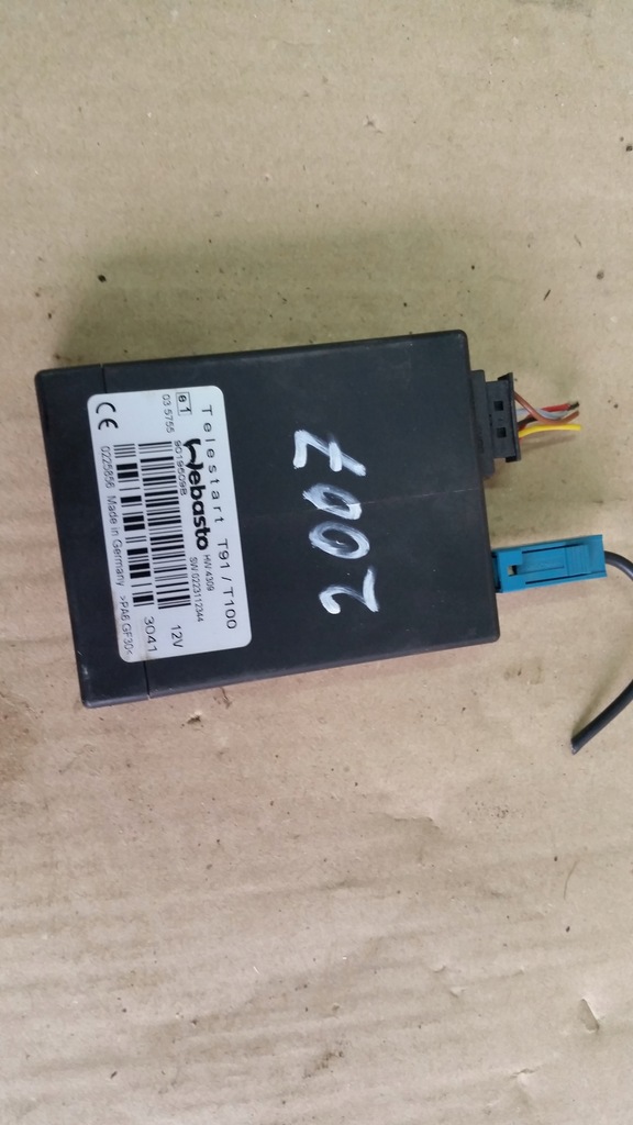 фото №1, Модуль блок управления webasto 9019509b