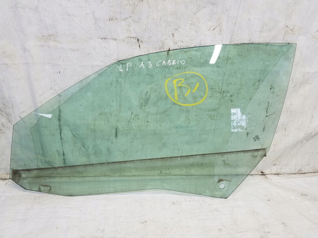 фото №1, Стекло дверь перед audi a3 8p cabrio