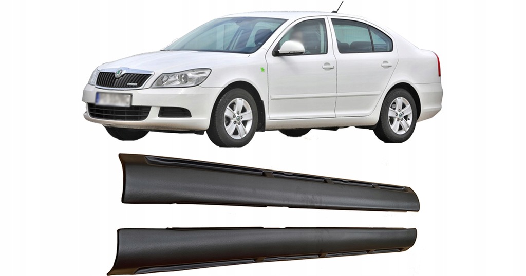 фото №2, Накладки поріг пороги skoda octavia ii