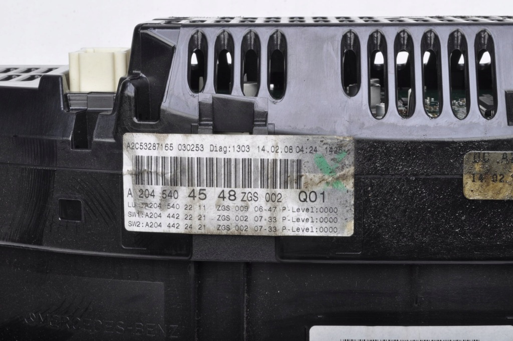 фото №9, Mercedes w204 2.2 cdi лічильник прилади europa a2045404548