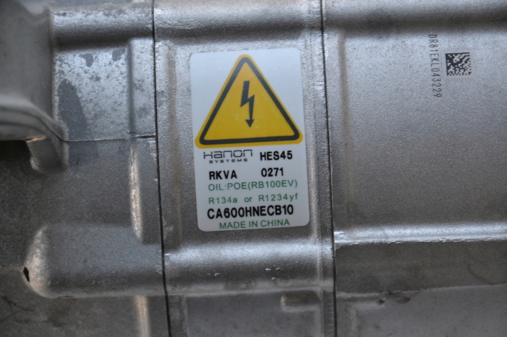 фото №8, Hyundai ioniq5 kia ev6 компрессор кондиционера компрессор 977e1-gi050 orygina