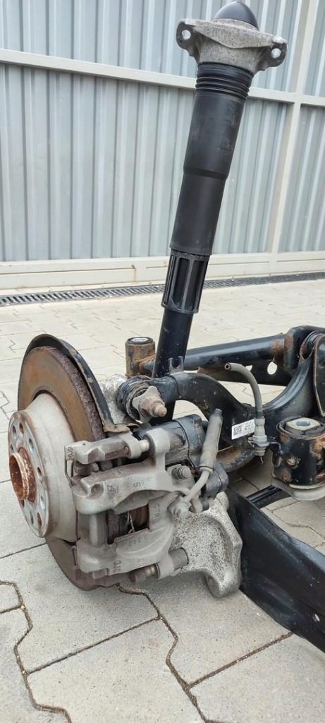 фото №8, Vw tiguan ii підвіска підрамник підрамник задня 4x4 5q0505235j