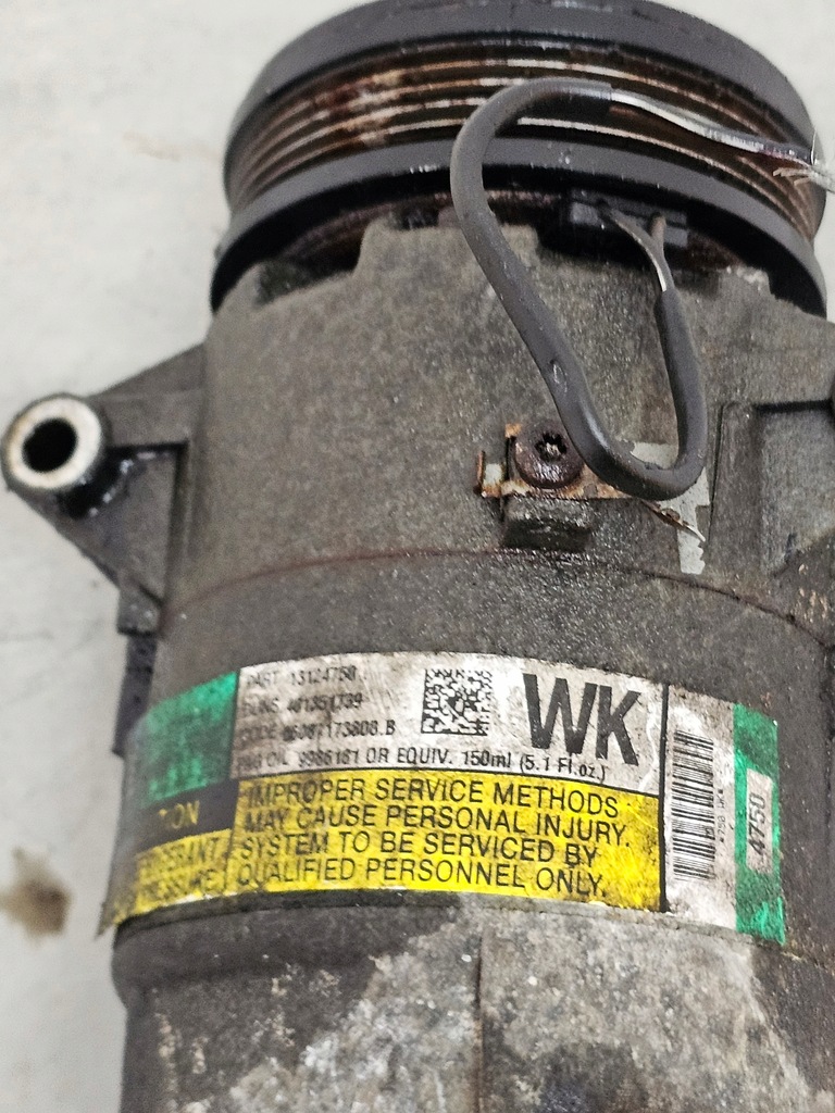 фото №12, Компресор кондиціонера opel astra h 2007 13124750