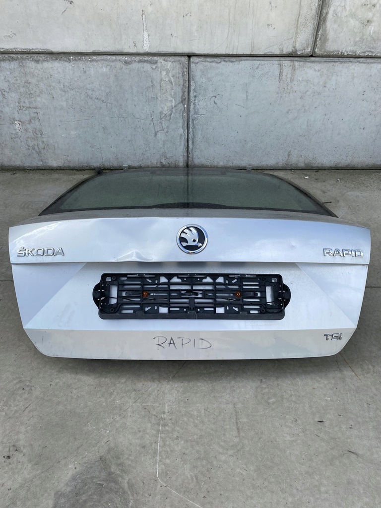 фото №5, Skoda rapid i liftback кришка багажника багажника комплектна