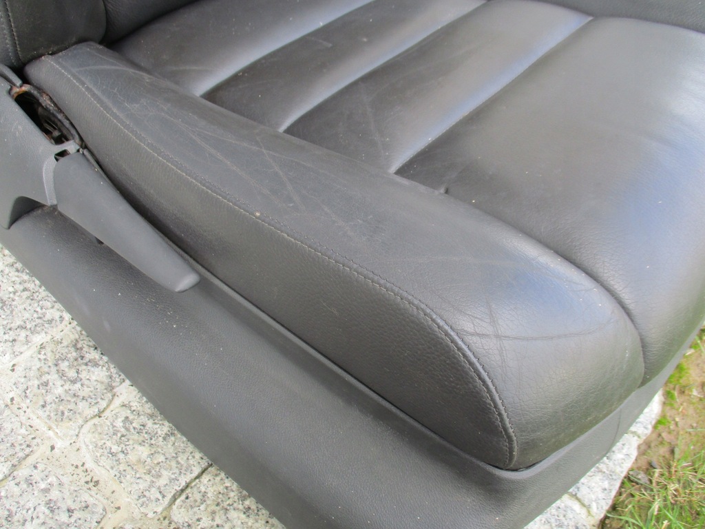 фото №9, Vw touareg 7l 02-09 сиденье сиденья заднее сиденье кожа