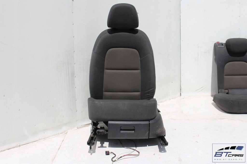 фото №5, Audi q3 сиденья комплект сидений сидений сиденья сиденье обивка 8u велюр