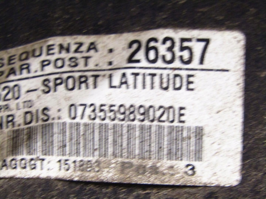 фото №5, Бампер задний задняя 601 jeep renegade