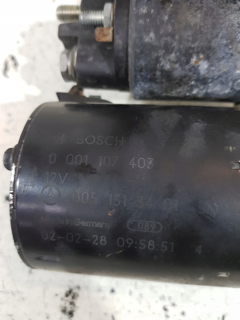 фото №8, Стартер 0051513401 mercedes clk w203 2.0k