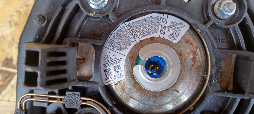 фото №6, Подушка подушка безпеки водія opel movano 34116562a